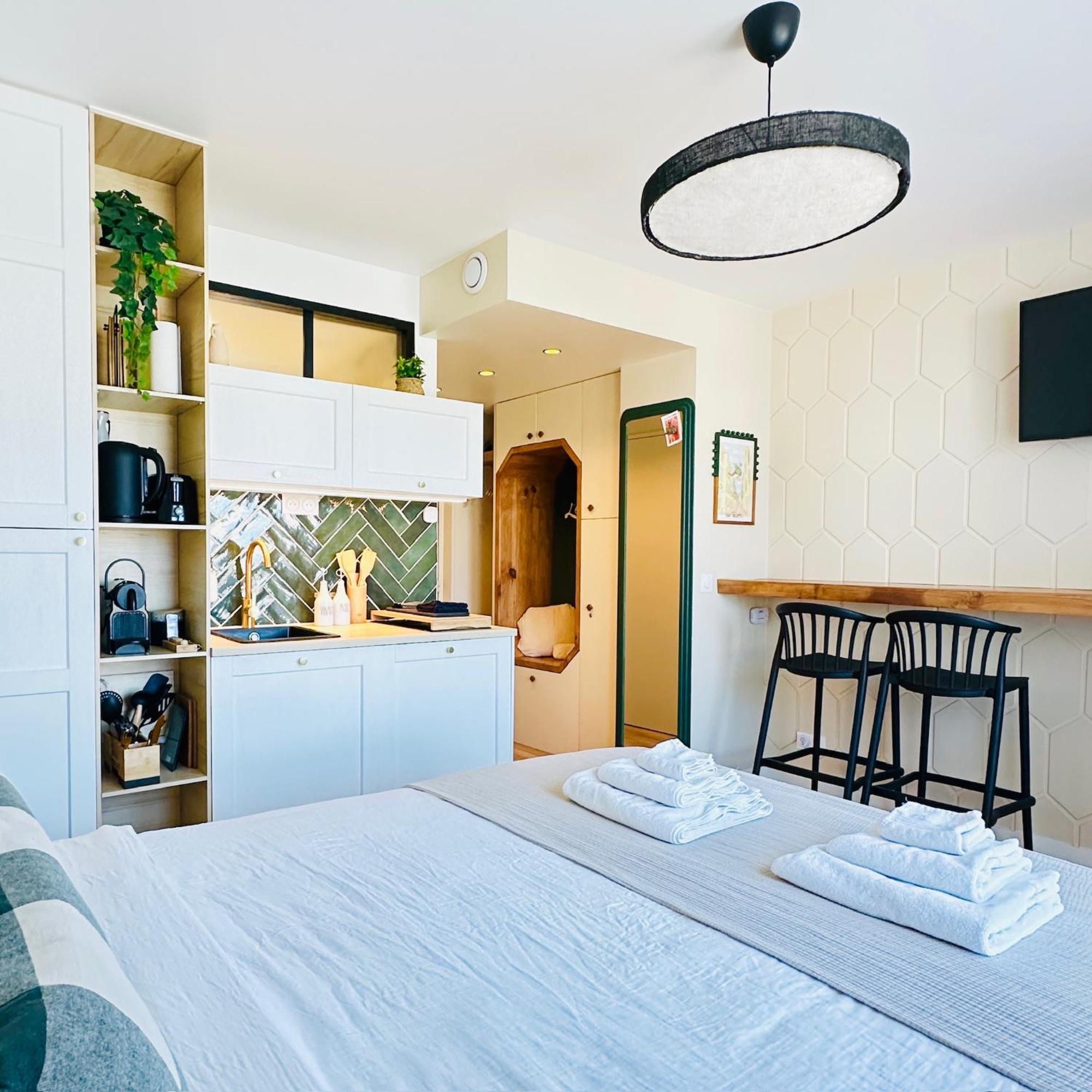 L'Emeraude - Superbe Studio Tout Equipe + Parking 梅斯 外观 照片